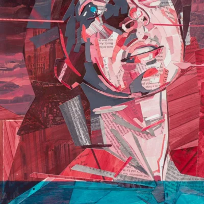 Alizarin Collage
