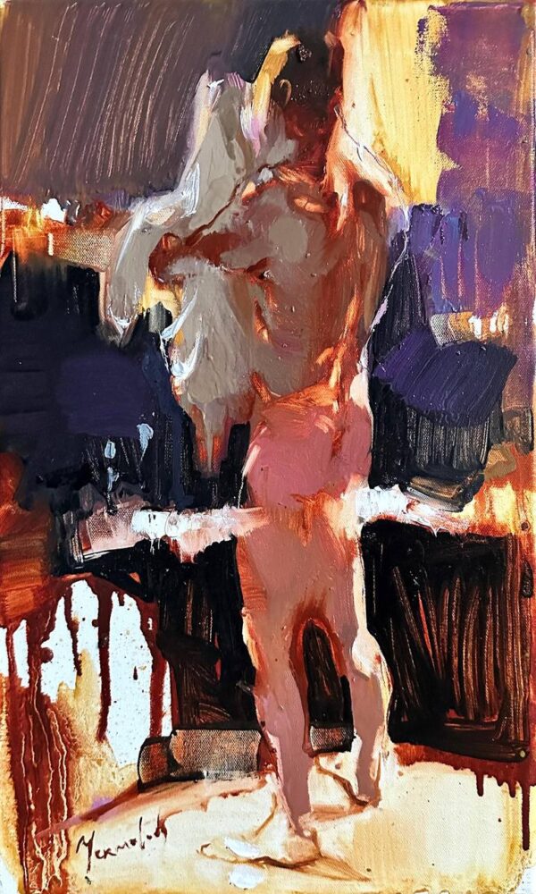 Man with towel 2