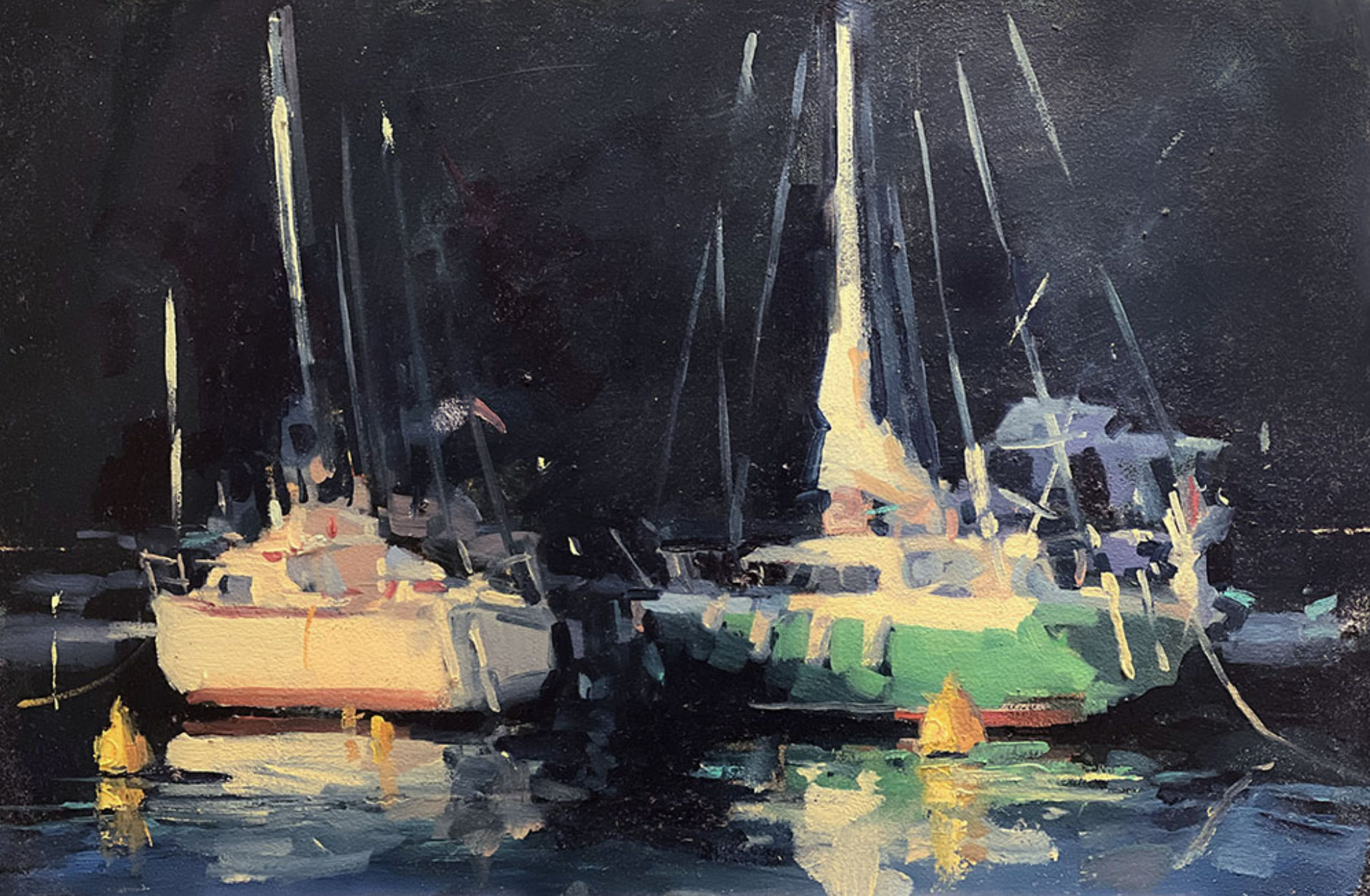 Sailboats In Es Castel