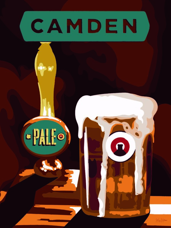 Retro Poster - Camden