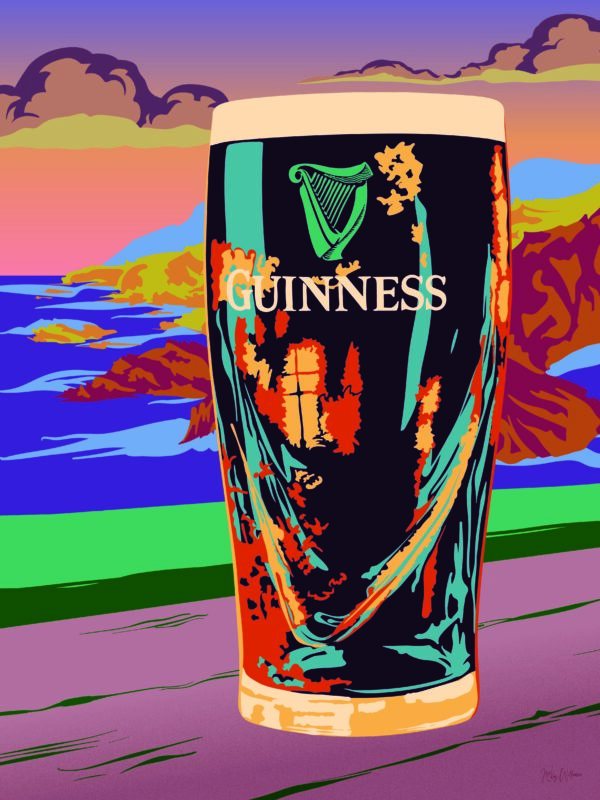 Retro Poster - Guinness