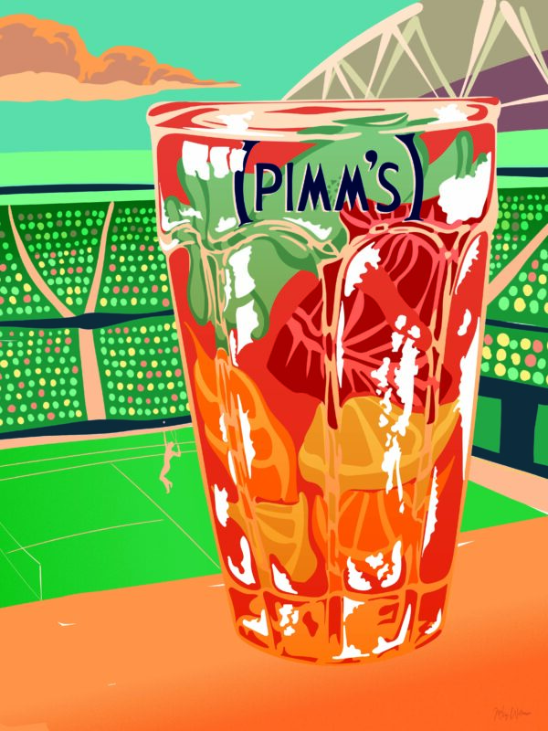 Retro Poster - Pimm's