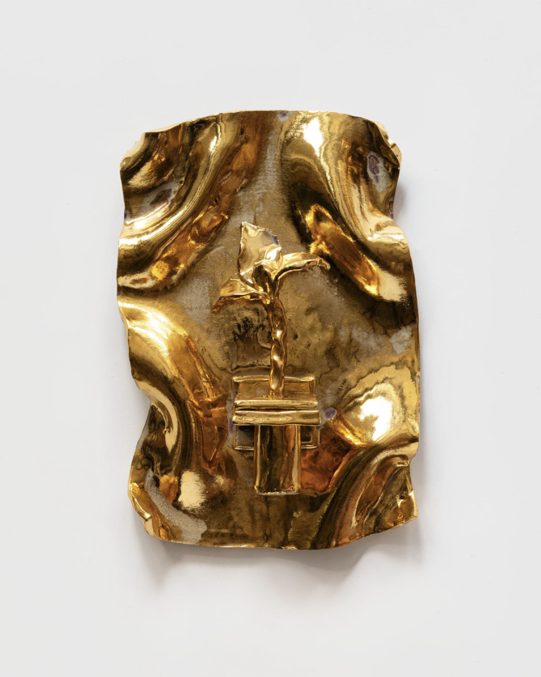 Faded Midas Petrified Flower Panel, 2024