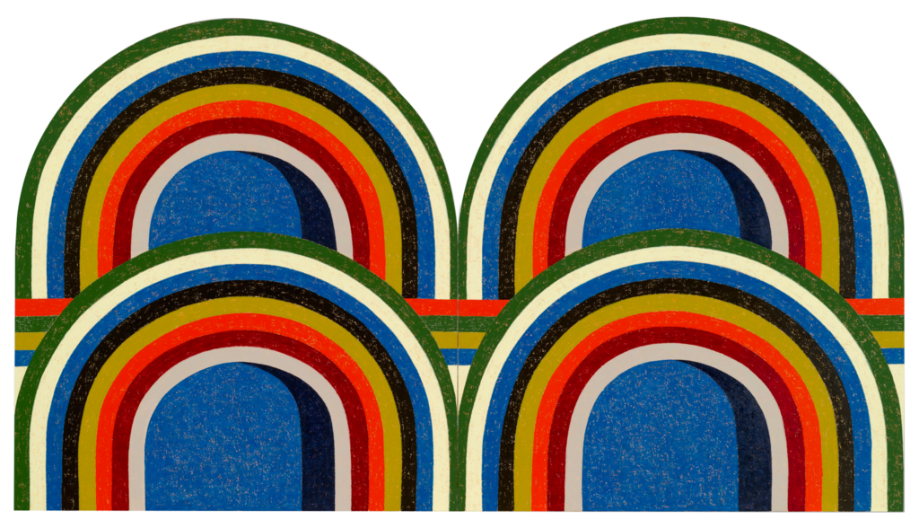 Arched Diptych Commission
