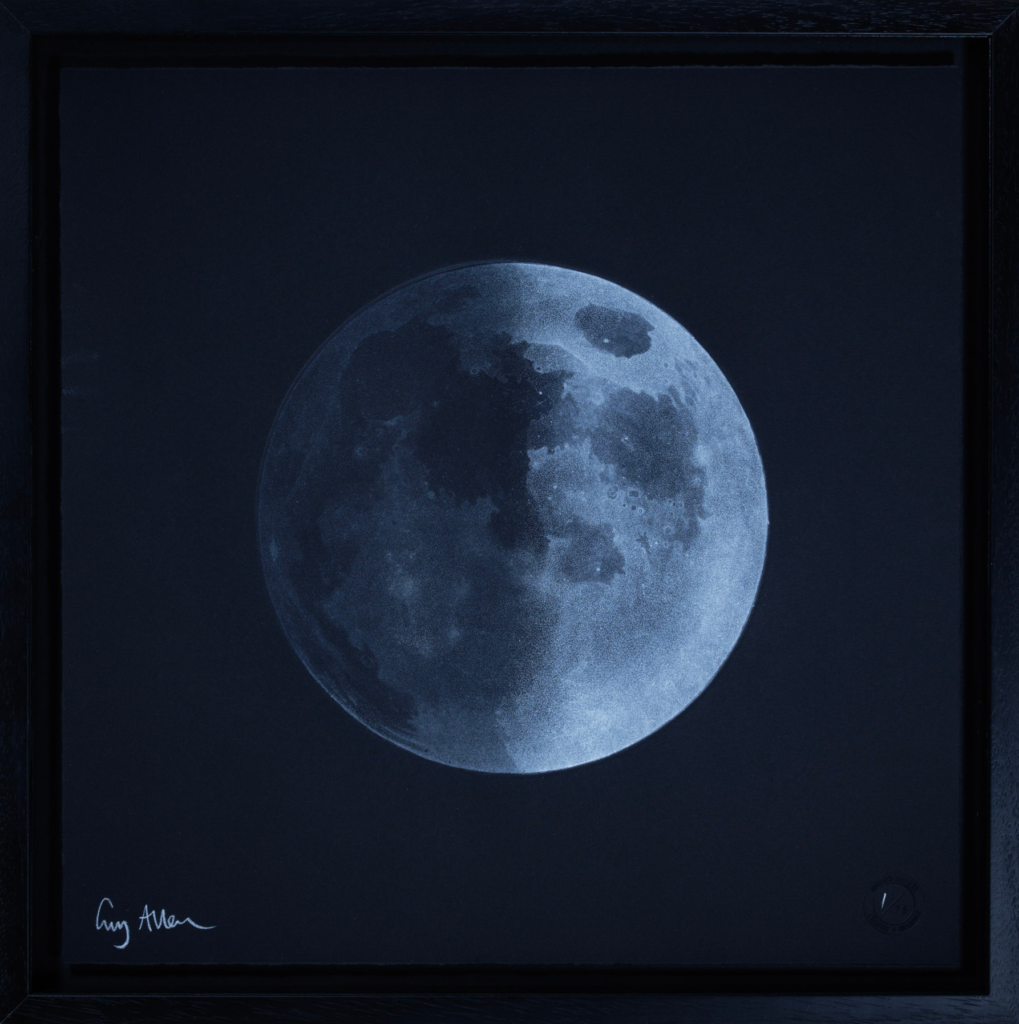 Moon Series 7 - Waxing Quarter