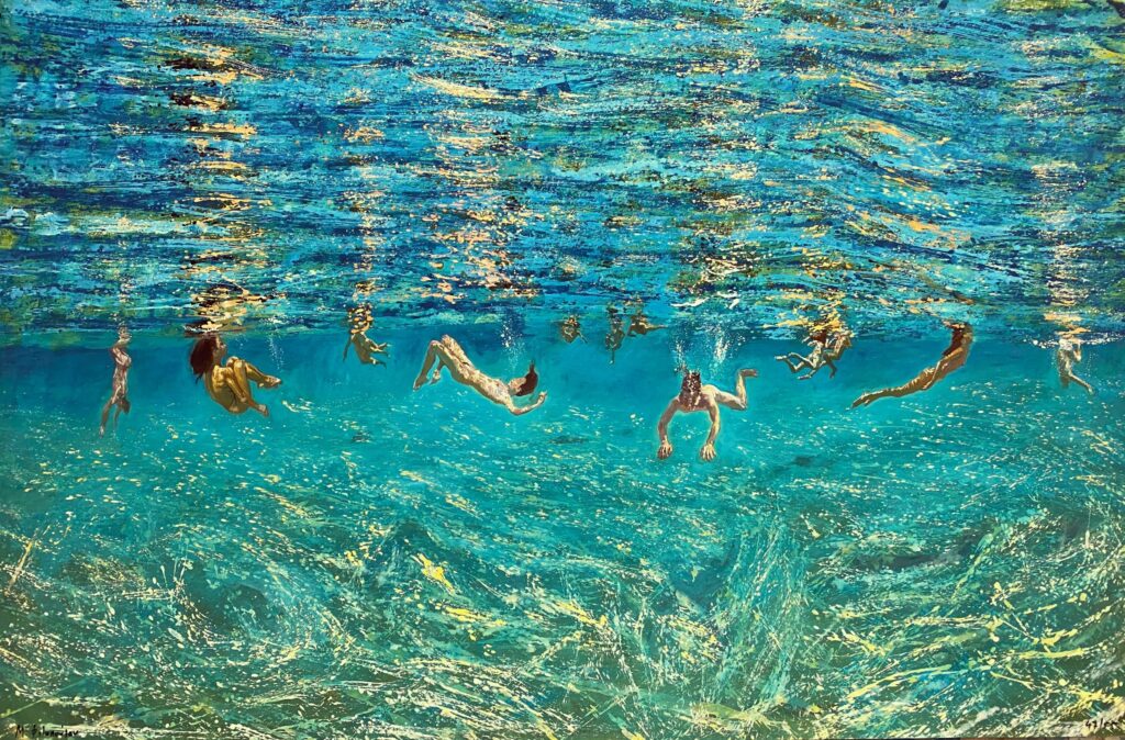 Underwater Swimmers I