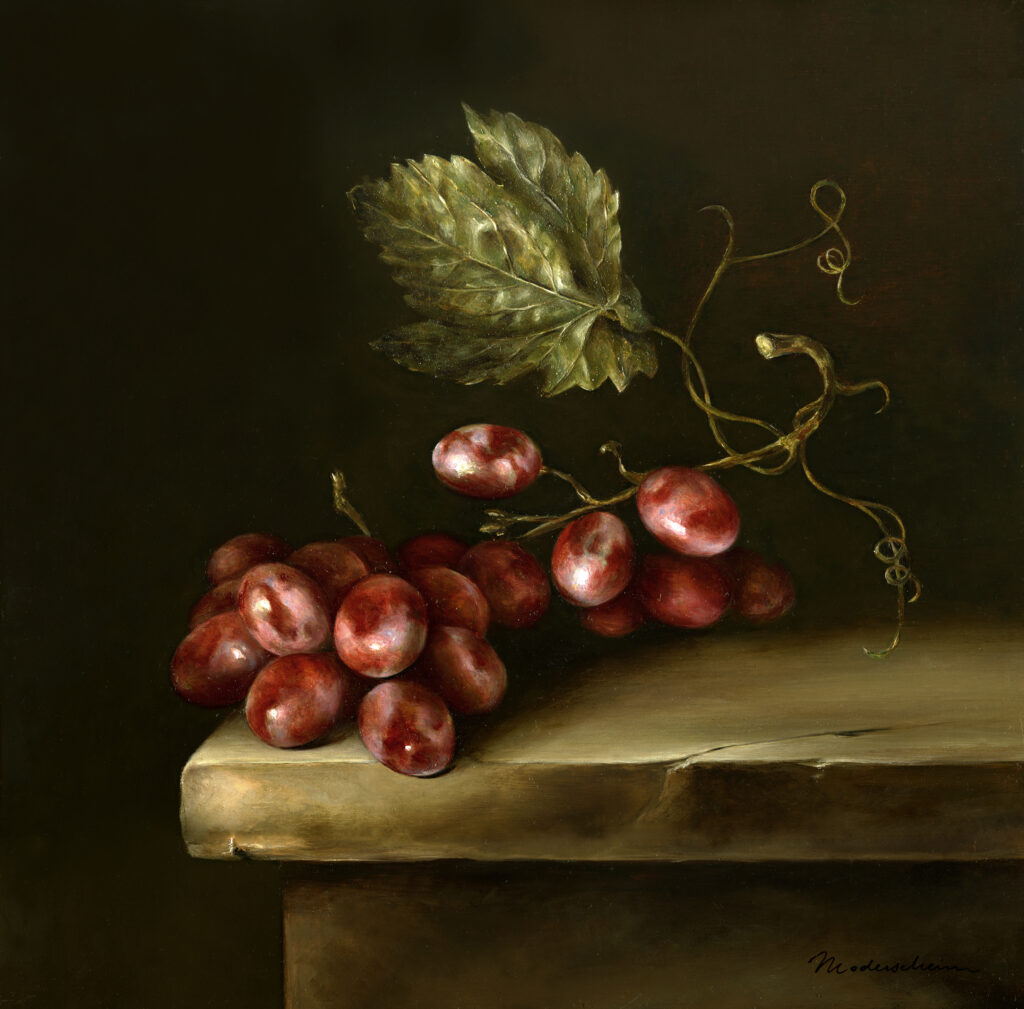 Grapes on a Ledge, 2021