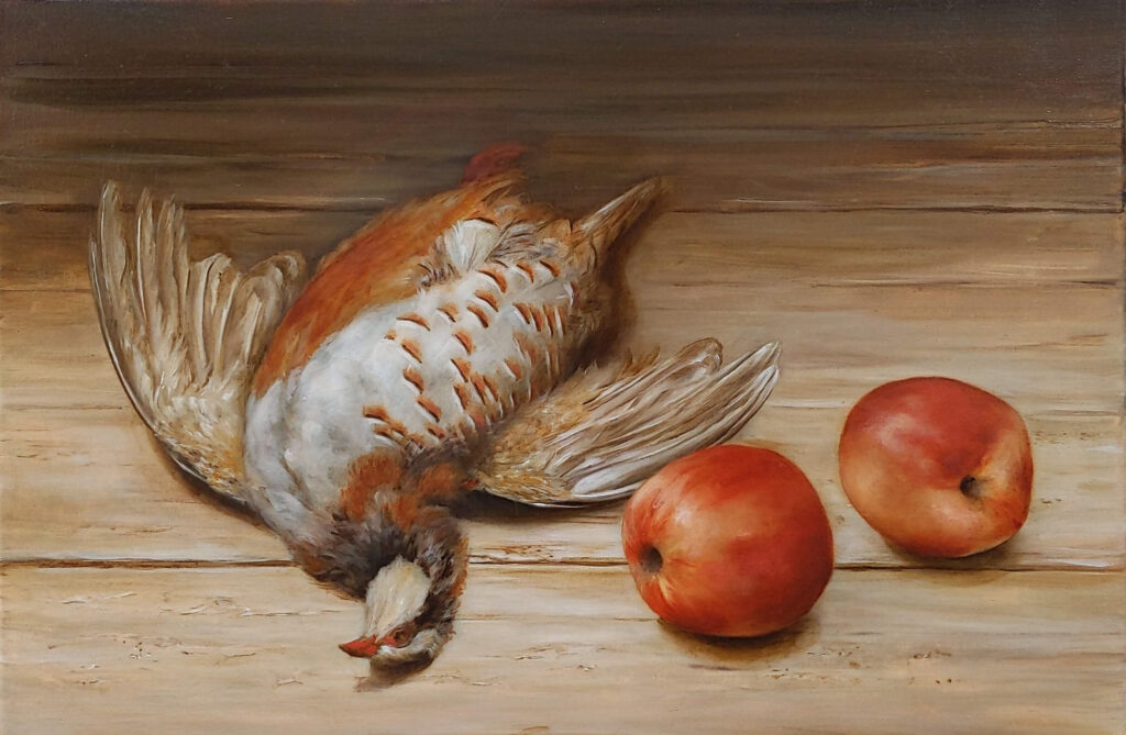 French Partridge with Apples (2023)